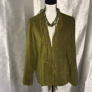 Norton McNaughton Fringed Jacket